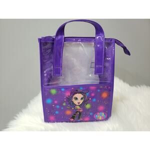 Lisa Frank RARE Rockstar Girl Glamour Girl Guitar Lunchbag Lunch‎ Box bag